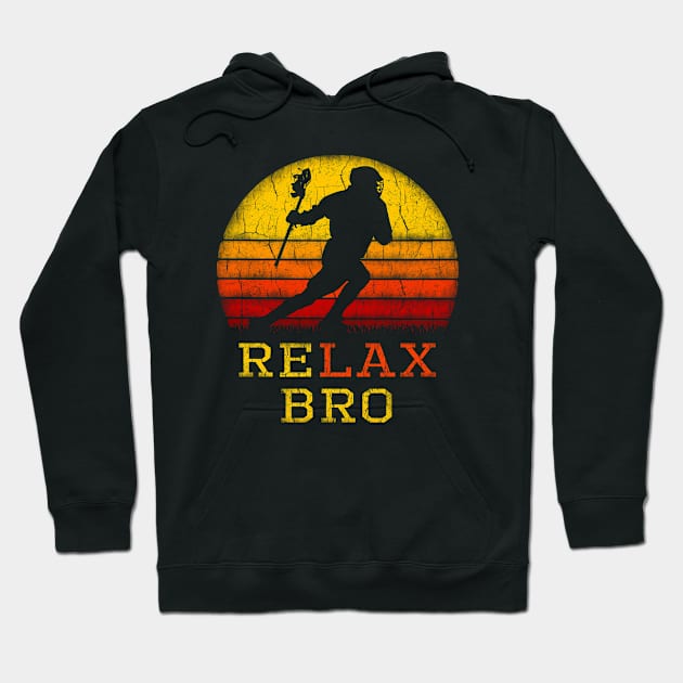 Lacrosse Retro Hoodie by AllWellia